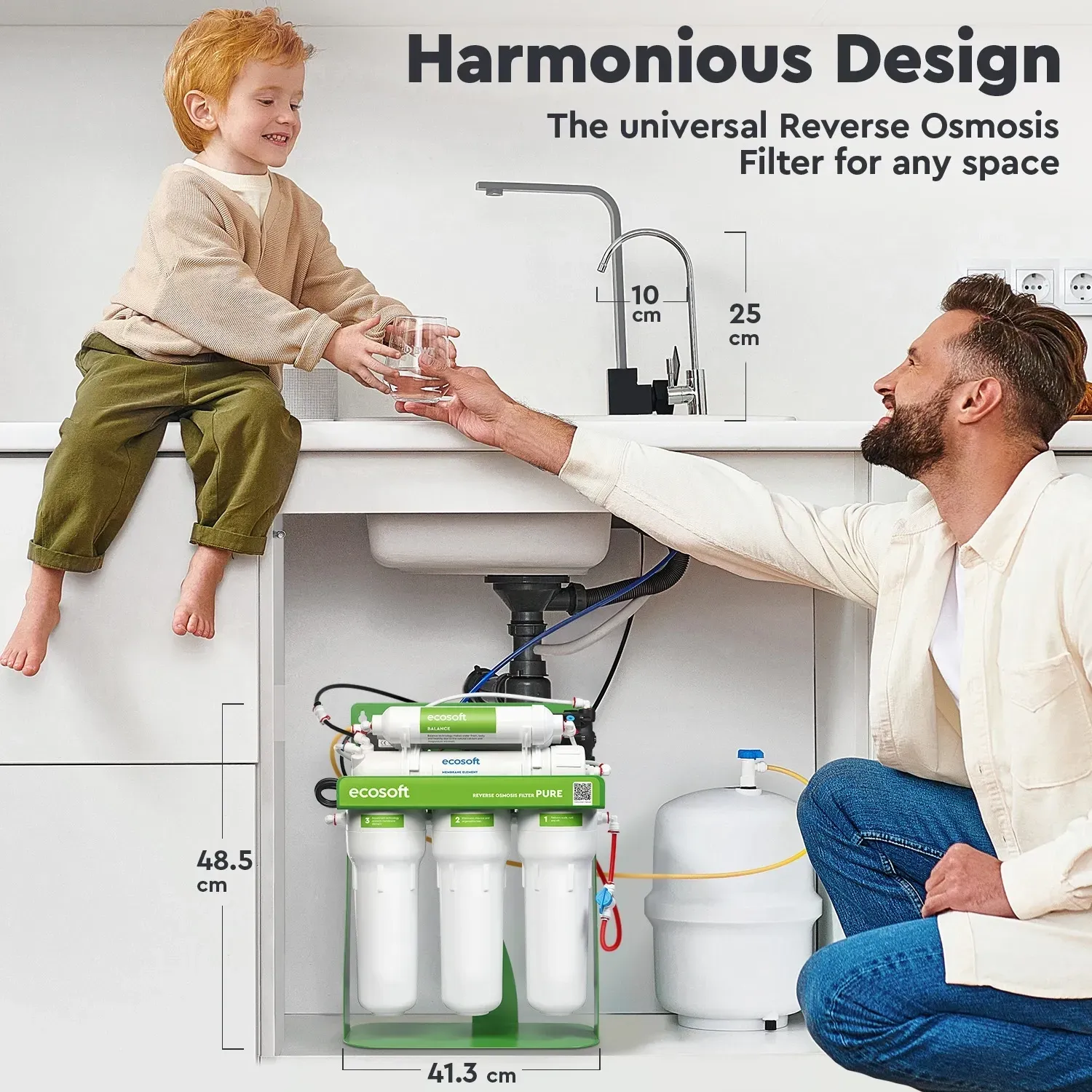 Filtru Ecosoft Balance PRO cu pompa presiune