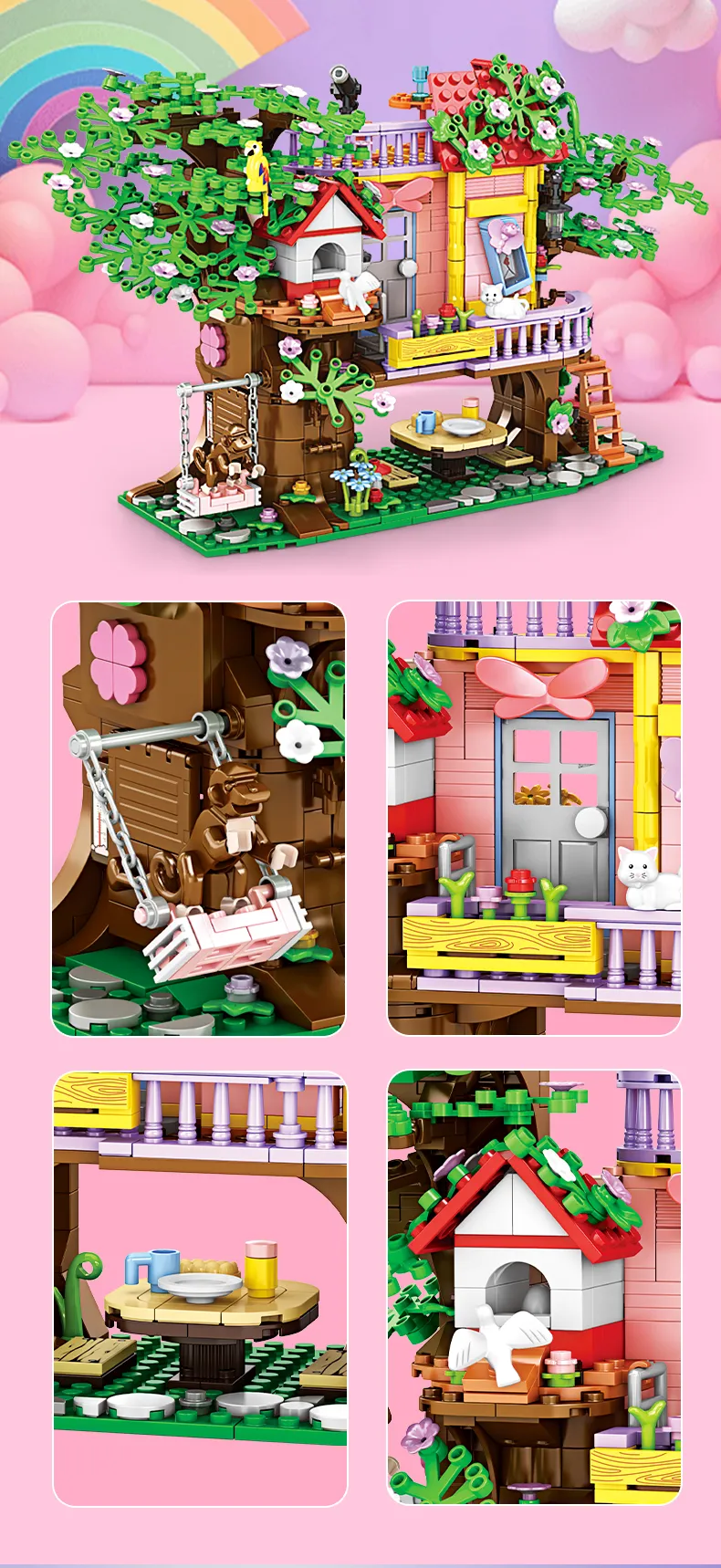 set de constructie tematica pescuit