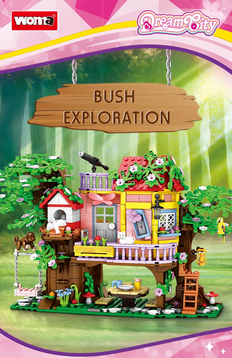 Set de constructie elemente de natura